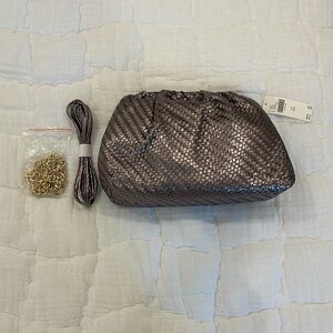 Brand New with Tags! Gorgeous metallic handbag from Anthropologie